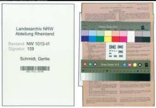 Entnazifizierung Gertie Schmidt , geb. 09.04.1920 ()