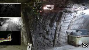 Autonomous Quadrotor Flight in a Coal Mine