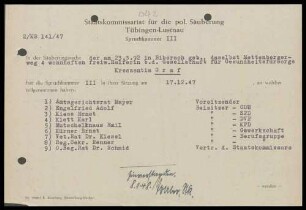 Graf, Kreszentia