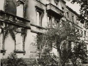 Zerstörungen Zweiter Weltkrieg - Stadtgebiet. Westendstraße (Reinhold-Frank-Straße)