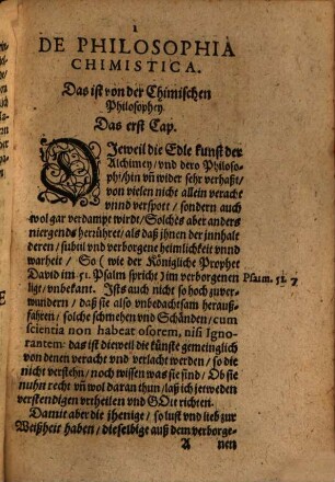 Schlüssel Der Chimistischen Philosophy : Mit welchem die heimliche und verborgene Dicta und Sprüch der Philosophen eröffnet und auffgelöset werden