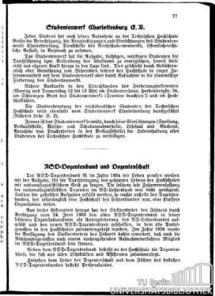 Studentenwerk Charlottenburg E. V.
