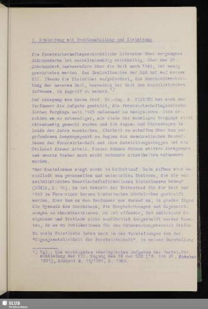 I. Einleitung mit Problemstellung und Zielsetzung