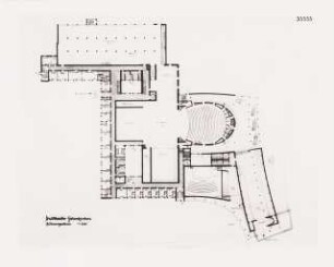 Stadttheater, Gelsenkirchen: Foto von Inv.Nr. 35900: Bühnengeschoss 1:200
