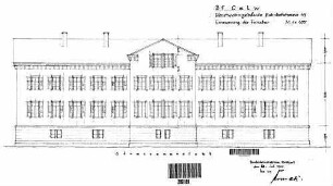 Calw: Dienstwohngebäude Bahnhofstr. 49 - Ansicht Straßenseite Nebengeb.