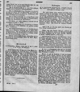 Wörterbuch der Naturgeschichte : dem gegenwärtigen Stande der Botanik, Mineralogie und Zoologie angemessen. - Weimar : Landes-Industrie-Comptoir. - Bd. V, Hälfte 2, Bd. VI, H. 1, 1829