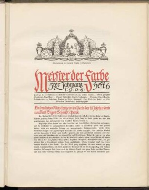 Ein deutsches Künstlerheim im Paris des 18. Jahrhunderts