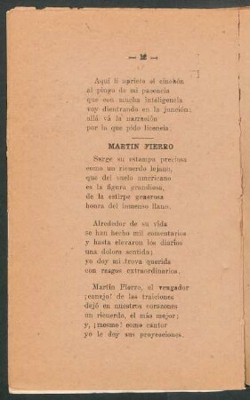 Martín Fierro