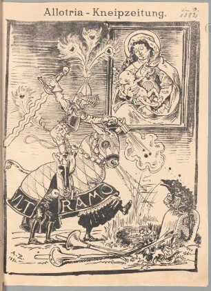Allotria : Kneipzeitung. 34. 1882