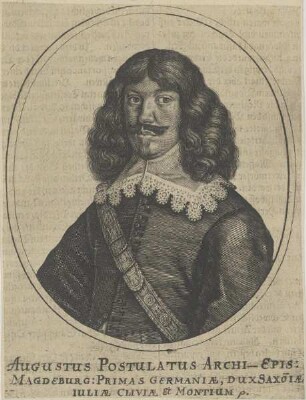 Bildnis des Augustus Dux Saxoniae