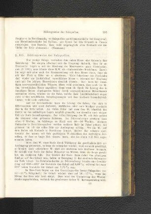 § 117. Bildungsweise des Salzquellen.