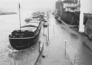 Hochwasser 1979 in Koblenz/Mosel