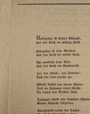 Eine bittende Hymne