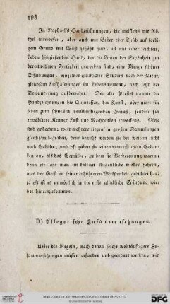 B) Allegorische Zusammensetzungen