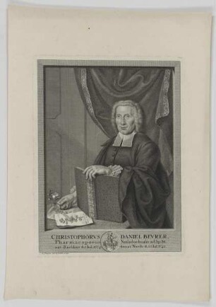 Bildnis des Christophorvs Daniel Bevrer