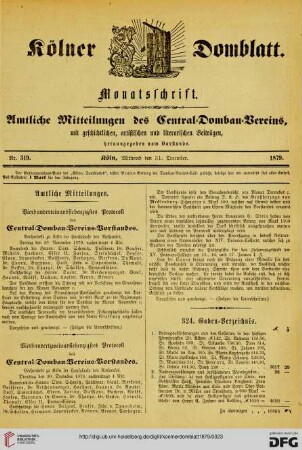 Nr. 319 (31.12.1879)