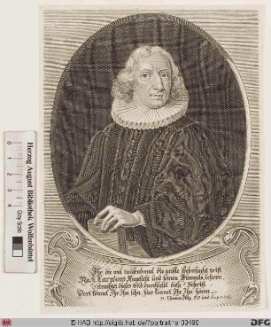 Bildnis Johann Benedict Carpzov d. J.