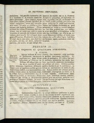 225-235, Articulus I. De Absolutis Nubendorum Qualitatibus.