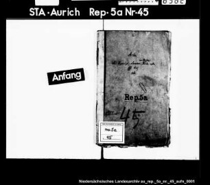 Vormundschaft über die Kinder des Regierungssekretär von Halem