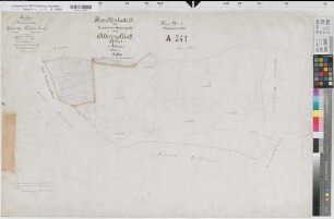 Altenmellrich (Anröchte), Separation und Zusammenlegung Altenmellrich, Bl.1 Brouillonkarte I Flur 1