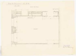 Auswärtiges Amt, Berlin-Mitte Umbau: Grundriss Gesandter 1:20
