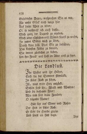 Die Landlust