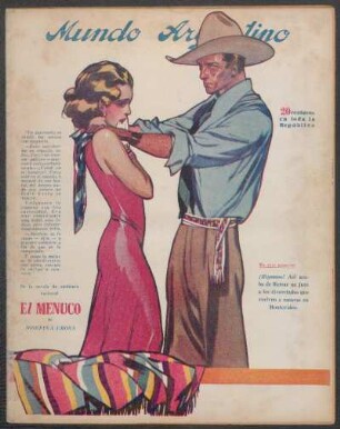 [El gaucho y la mujer] [Dibujo]