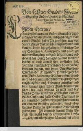 Von Gottes Gnaden