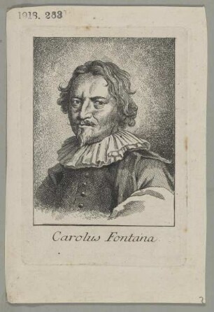 Bildnis des Carolus Fontana