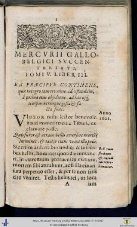 Tomus V. Liber III.