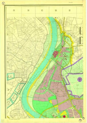 Leitplan der Stadt Düsseldorf, Gesamtplan