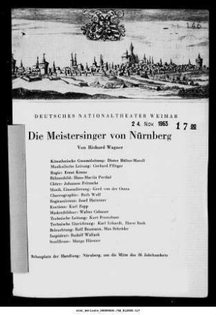 Die Meistersinger von Nürnberg