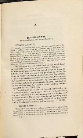 A Digest of Opinions of the Judge Advocate General of the Army, With Notes, By W. Winthrop, Assistant to the Judge Advocate General : Published by the authority of the Secretary of War