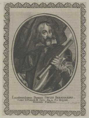 Bildnis des Pavlvs Bernhardvs de Fontaine