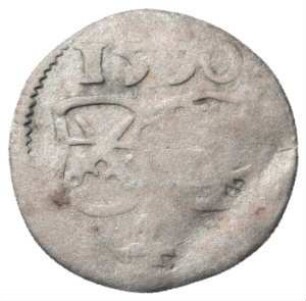 Fundmünze, Dreier (NZ), 1550