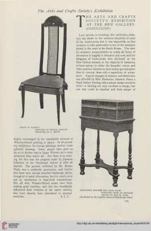 40.1910 = Nr. 158: The Arts and Crafts Society's exhibition at the New Gallery, [2]