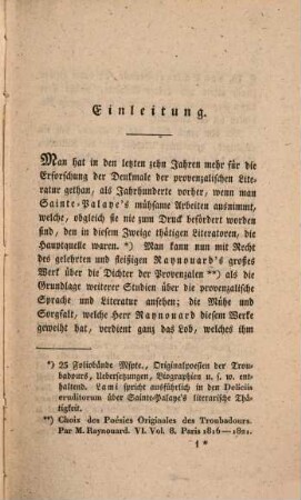 Grundzüge zu einer provenzalischen Grammatik : Nebst Chrestomathie