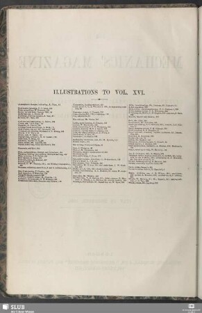 Illustrations to vol. XVI