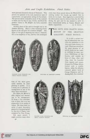 37: The arts and crafts exhibition at the Grafton Gallery, [1]