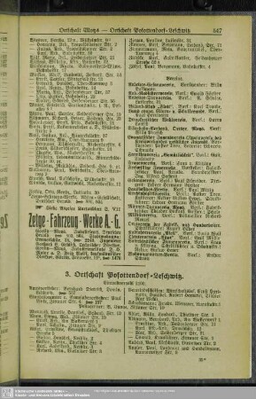 3. Ortschaft Posottendorf-Leschwitz