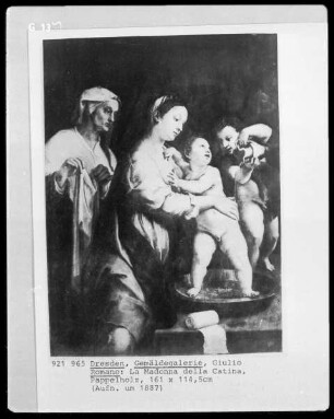 Die Madonna mit der Waschschüssel / La Madonna della catina