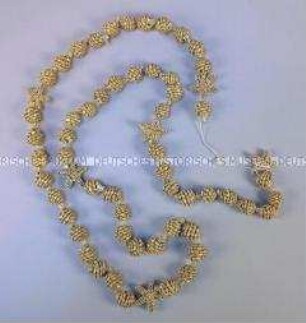 Christbaumschmuck: Stroh-Kette
