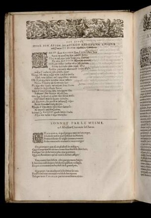 Sonnet par le mesme