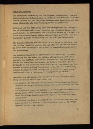 Ziele und Aufgaben