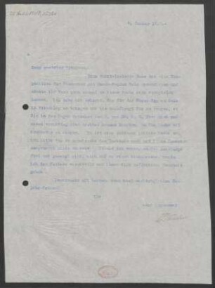 Brief an Alice Aschaffenburg : 04.01.1910