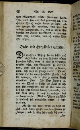 Sechs und Dreyßigstes Capitul. - Viertzigstes Capitul.