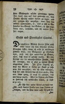 Sechs und Dreyßigstes Capitul. - Viertzigstes Capitul.