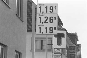 Benzinpreise in Karlsruhe