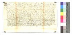 Bürgermeister und Rat der Stadt Gmünd verkaufen an ihren Bürgermeister Georg Jehlin 5 Gulden jährlichen Zins um 100 Gulden.