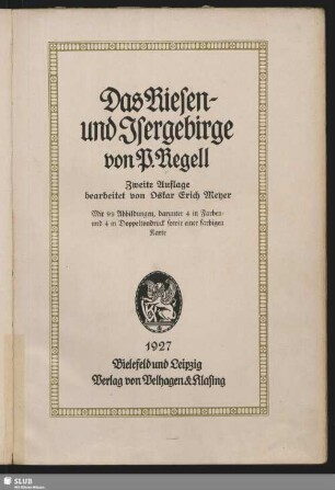 Das Riesen- und Isergebirge